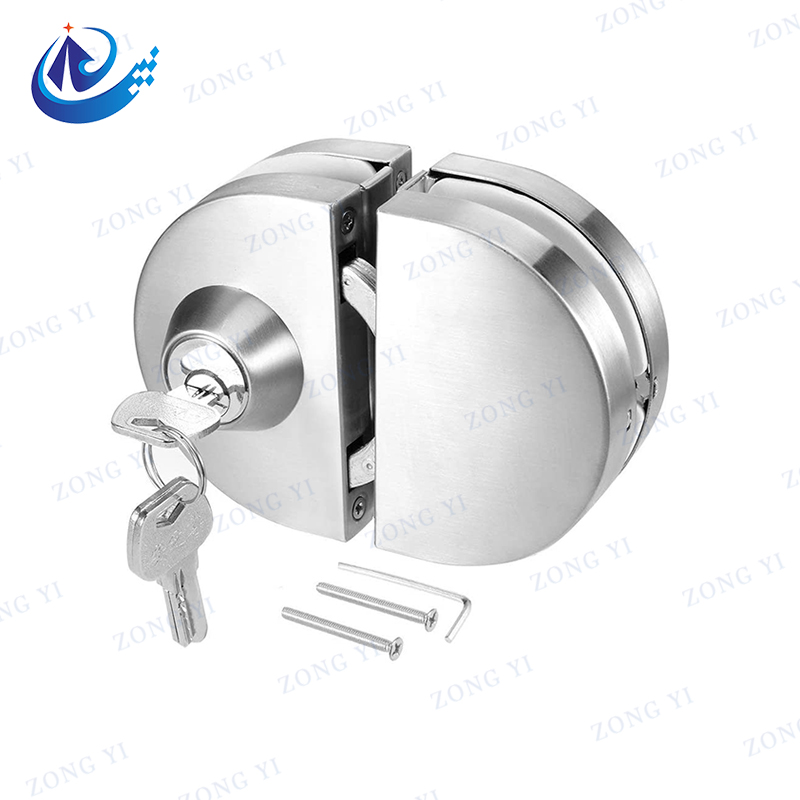 Double Stainless Steel Glass Door Lock: The Perfect Blend of Security and Style