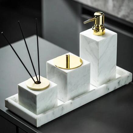 Marble Soap Dispenser: A Blend of Elegance and Functionality